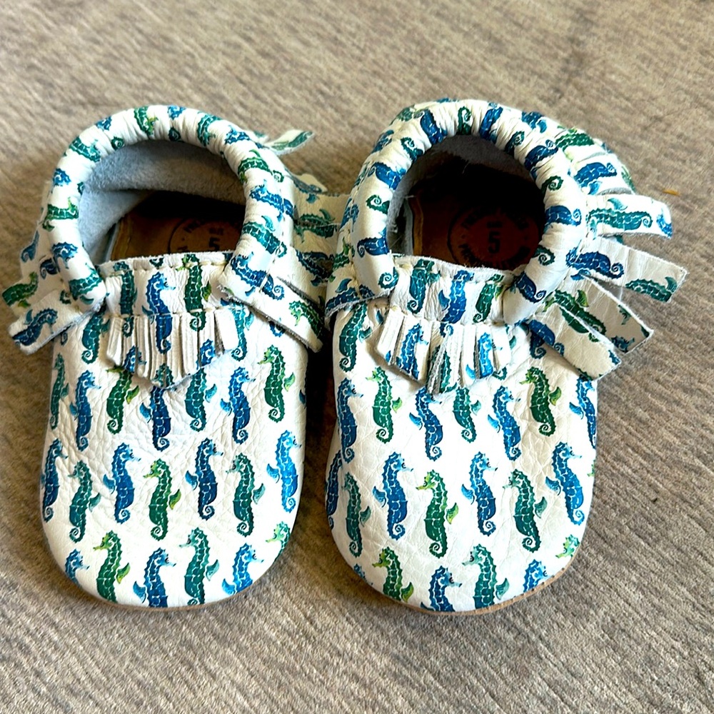 Seahorse freshly picked Moccs